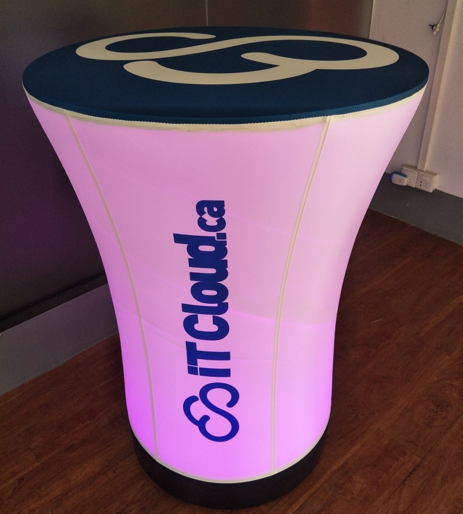 RGB LED light Inflatable Advertising Desks RGB LED light Inflatable Advertising Desks