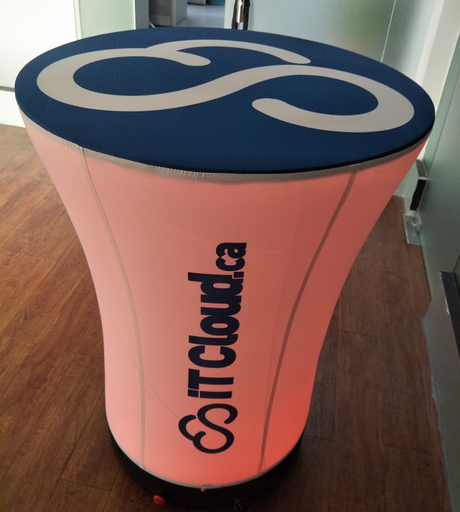 RGB LED light Inflatable Advertising Counters RGB LED light Inflatable Advertising Counters