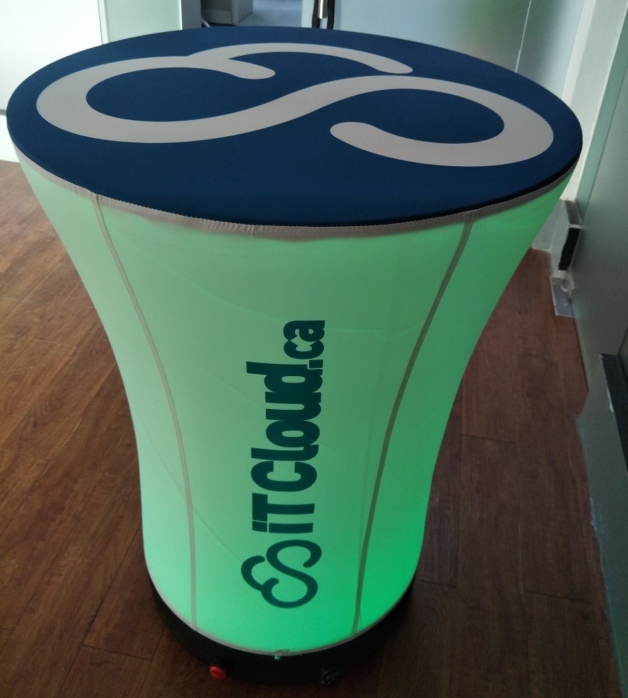 RGB LED light Inflatable Promotional Tables RGB LED light Inflatable Promotional Tables